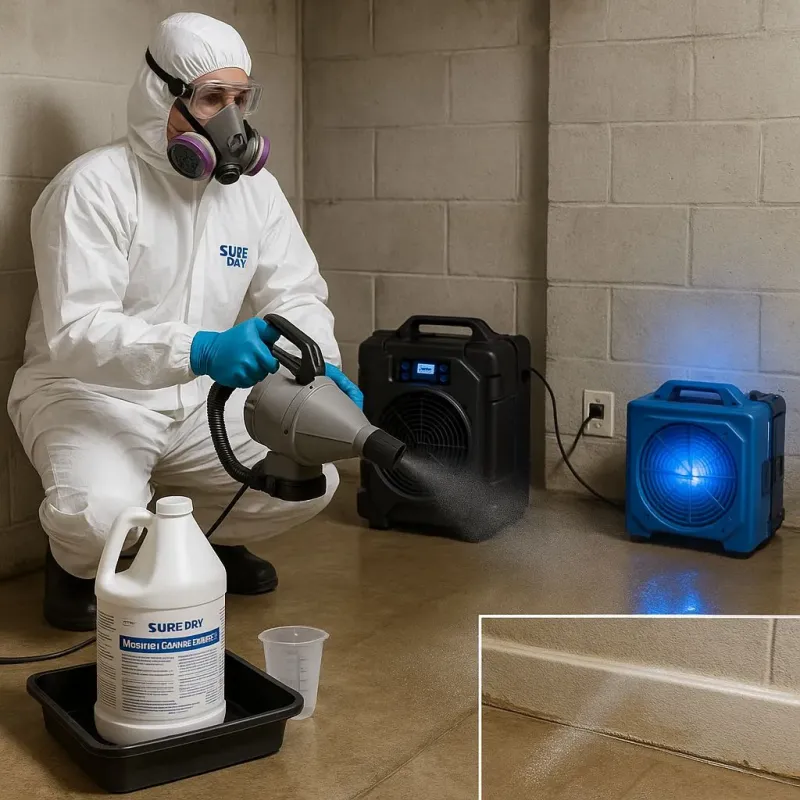Sanitization and Odor Removal process in Redstone Arsenal, AL